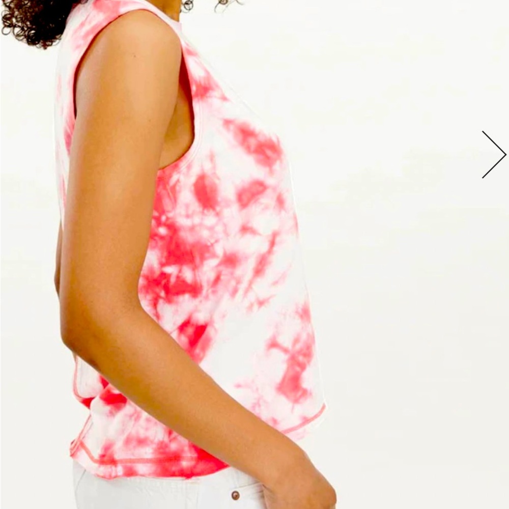 Pink Splendid Ripple Reverse Tie Dye Tank - Picture 4 of 9